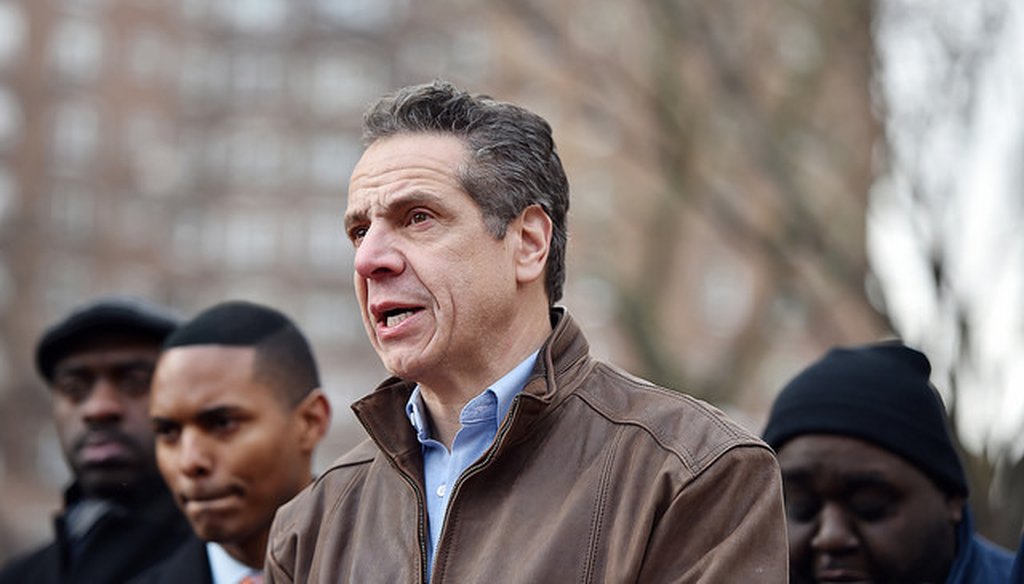 Gov. Andrew Cuomo claimed the New York City Housing Authority is the only housing authority in New York state to get money in the state budget. (Courtesy: Cuomo's Flickr account)
