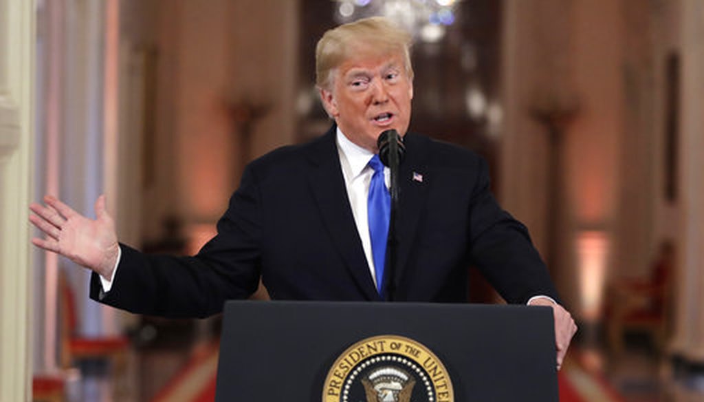 President Donald Trump speaks during a news conference in the East Room of the White House, Wednesday, Nov. 7, 2018, in Washington. (AP Photo/Evan Vucci)