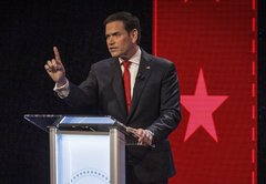 Marco Rubio dijo que alguien podría hacer estallar un buzón electoral, ignorando el historial seguro