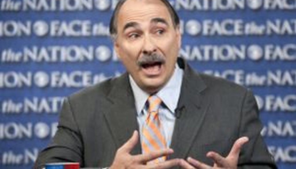 David Axelrod of the Obama campaign repeated the claim that Massachusetts under then-Gov. Mitt Romney ranked 47th nationally in job creation. We checked to see if that was correct.