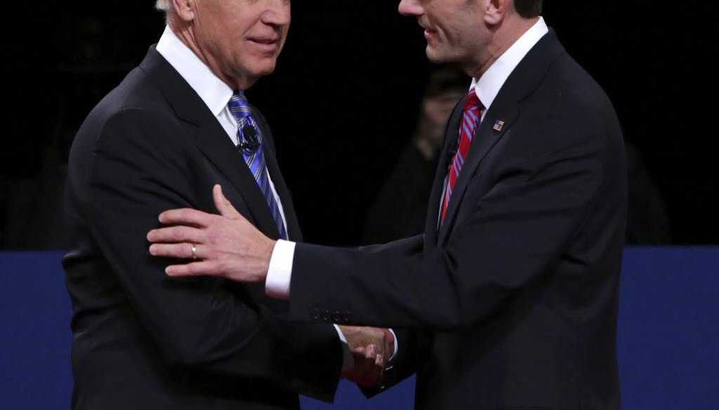 Vice President Joe Biden and Republican challenger Paul Ryan squared off in the vice presidential debate.