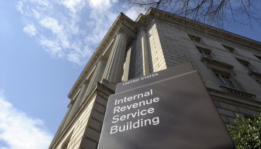 The amount of taxes the IRS collects annually is hundreds of billions of dollars less than what is actually owed, according to the most recent figures from the agency. (Photo by AP).