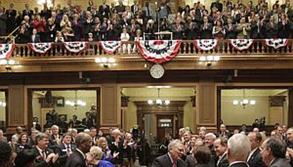 PolitiFact Georgia debuted its Deal-O-Meter last week -- just in time for Gov. Nathan Deal's inaugural speech Monday. 