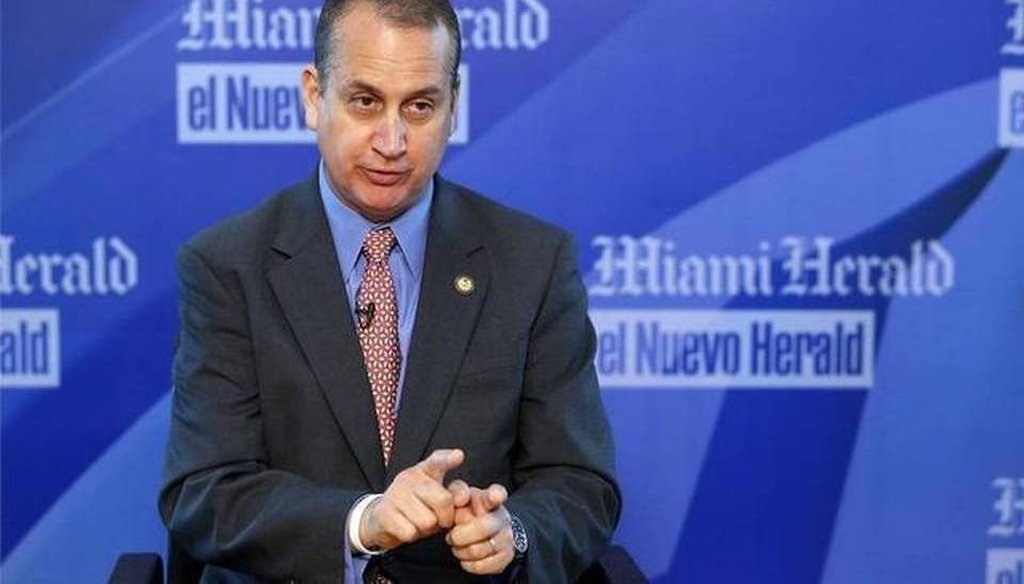 U.S. Rep. Mario Diaz-Balart represents part of Miami-Dade County.