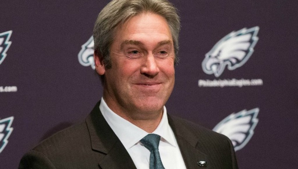 Doug Pederson has led the Eagles to a losing record in his first season.