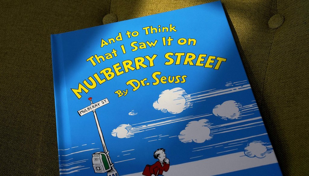 Dr. Seuss Enterprises announced on March 2, 2021 that it would cease publication of six children's titles including "And to Think That I Saw It on Mulberry Street" and "If I Ran the Zoo," because of insensitive and racist imagery. (AP)