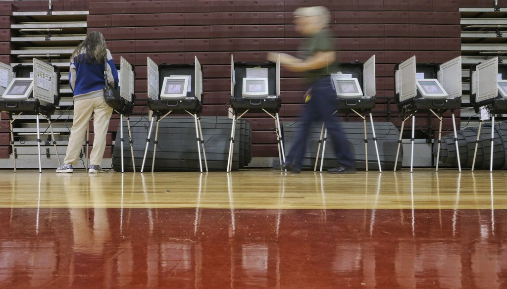 Election Day in Georgia (AJC staff photo)