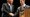 Democrat Terry McAuliffe, left, and Republican Ken Cuccinelli shake hands before their final debate in the Nov. 5 gubernatorial election. Photo by AP.