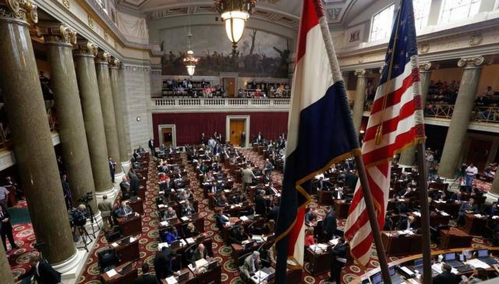 The Missouri Capitol in Jefferson City. (AP)