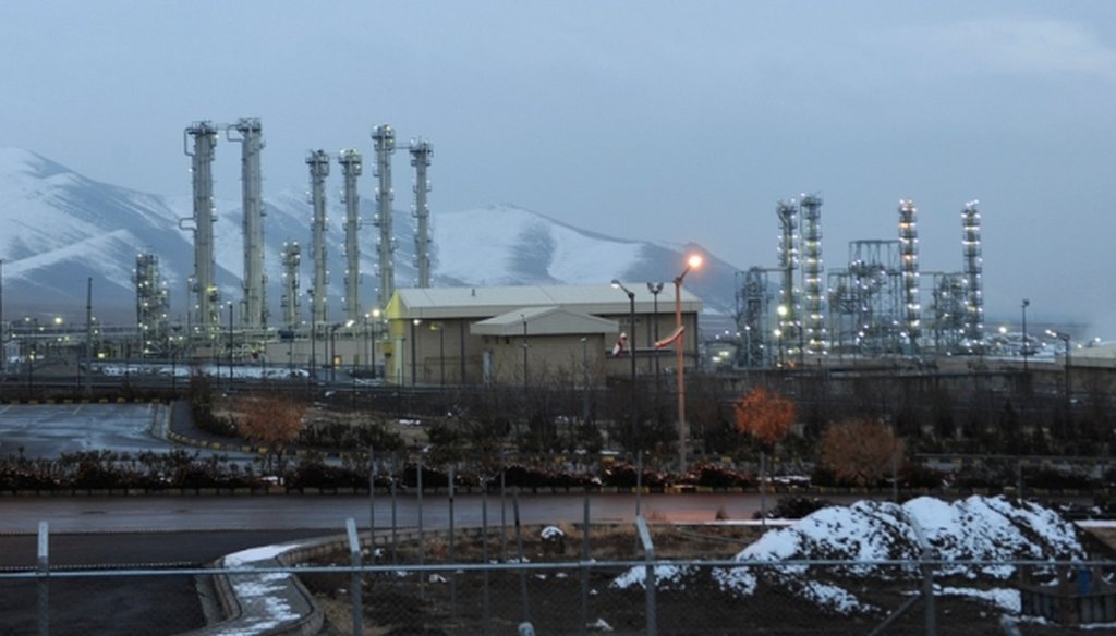 Iran's heavy-water nuclear facility near Arak, in a 2011 file photo. (AP photo)