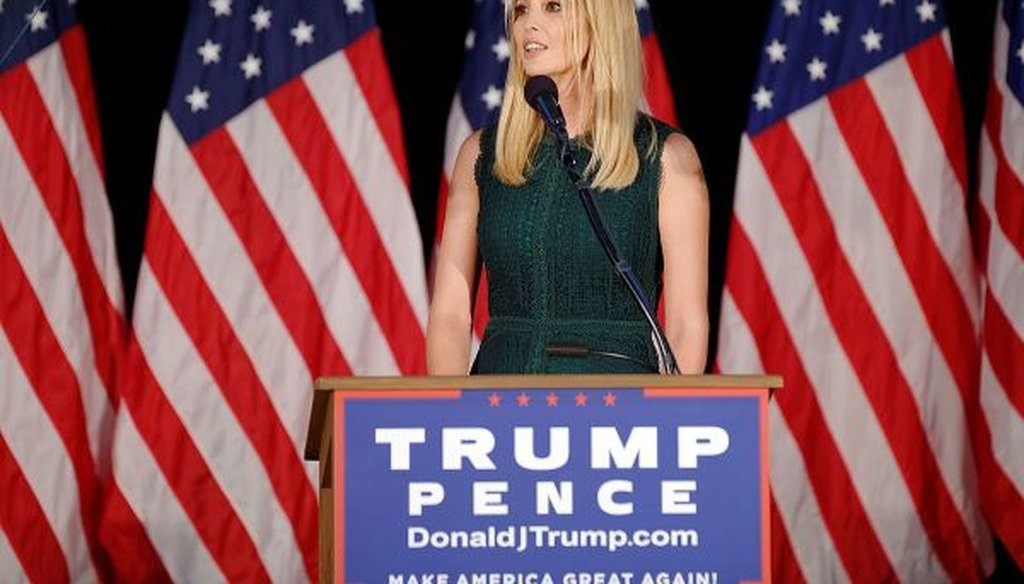 Ivanka Trump has focused her policy energies on parental leave. (Michael Vadon/Wikimedia Commons)