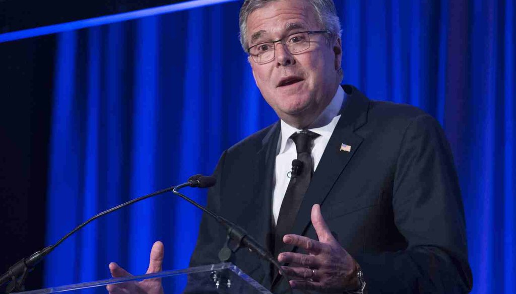 Jeb Bush spoke about his book 'Immigration Wars' at the Reagan Library in Simi Valley, Calif., on March 8, 2013.