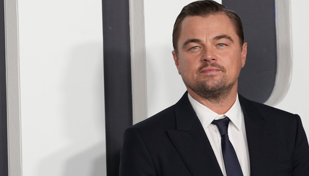 Leonardo DiCaprio at Netflix's "Don't Look Up" World Premiere, Dec. 5, 2021, in New York City. (Photo by John Nacion/STAR MAX/IPx)