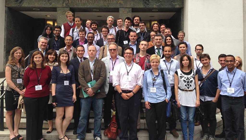 Fact-checkers from around the world met in June for the Global Fact-checking Summit in London. 