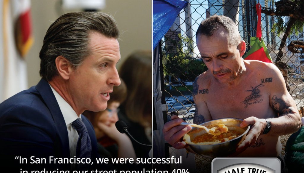 Gavin Newsom is a candidate for California governor / Graphic by Capital Public Radio