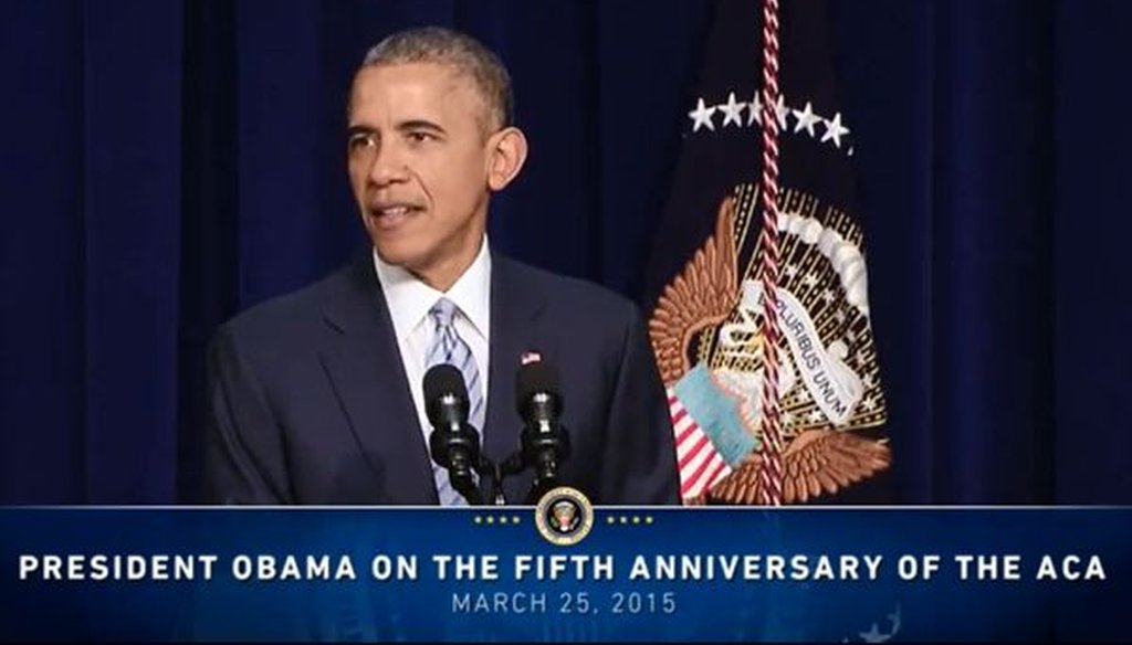 When President Barack Obama marked the fifth anniversary of the Affordable Care Act, he specifically touted advances in curbing preventable deaths in hospitals. Was his claim accurate?