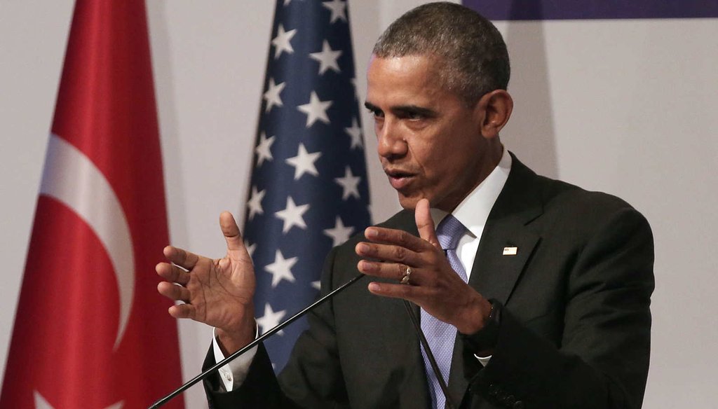 President Barack Obama speaks to the media during his closing press conference on day two of the G20 Turkey Leaders Summit on Nov. 16, 2015, in Antalya, Turkey. (Getty Images)