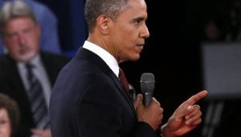 President Barack Obama and Mitt Romney squared off at Hofstra University in the second presidential debate of 2012.