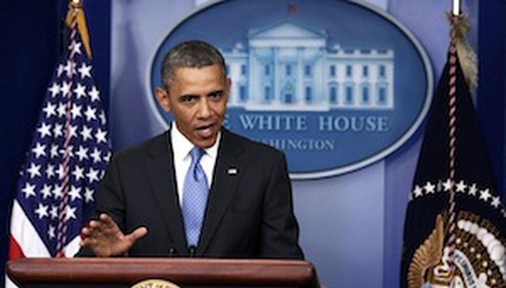 President Barack Obama gestures as he answers a question during a news conference in the White House state dining room on Oct. 2, 2015. (AP/Pablo Martinez Monsivais)