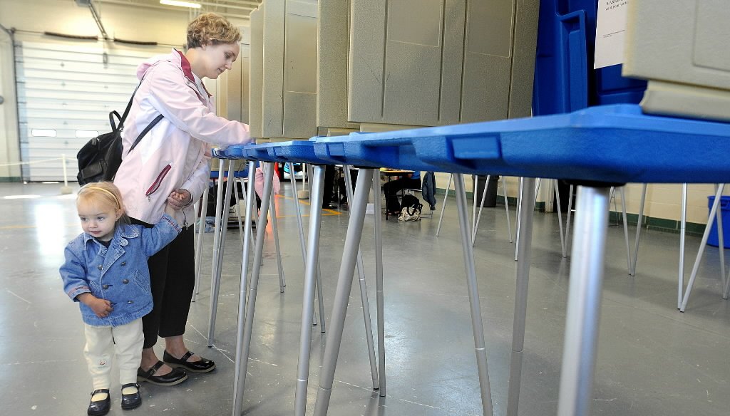 Wisconsin voters soon will be required to show photo IDs at the polls, under legislation signed by Gov. Scott Walker. This Journal Sentinel file photo shows a voter from Sussex in 2008.