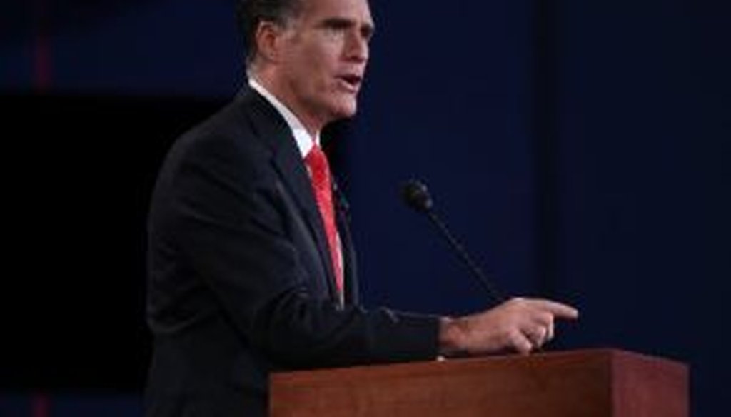 Mitt Romney faced off against President Barack Obama in the first presidential debate of 2012 in Denver. We checked several claims from the debate.