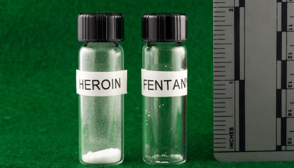 In its purest form, two to three milligrams of fentanyl can be fatal. (Courtesy: New Hampshire State Police Forensic Lab)