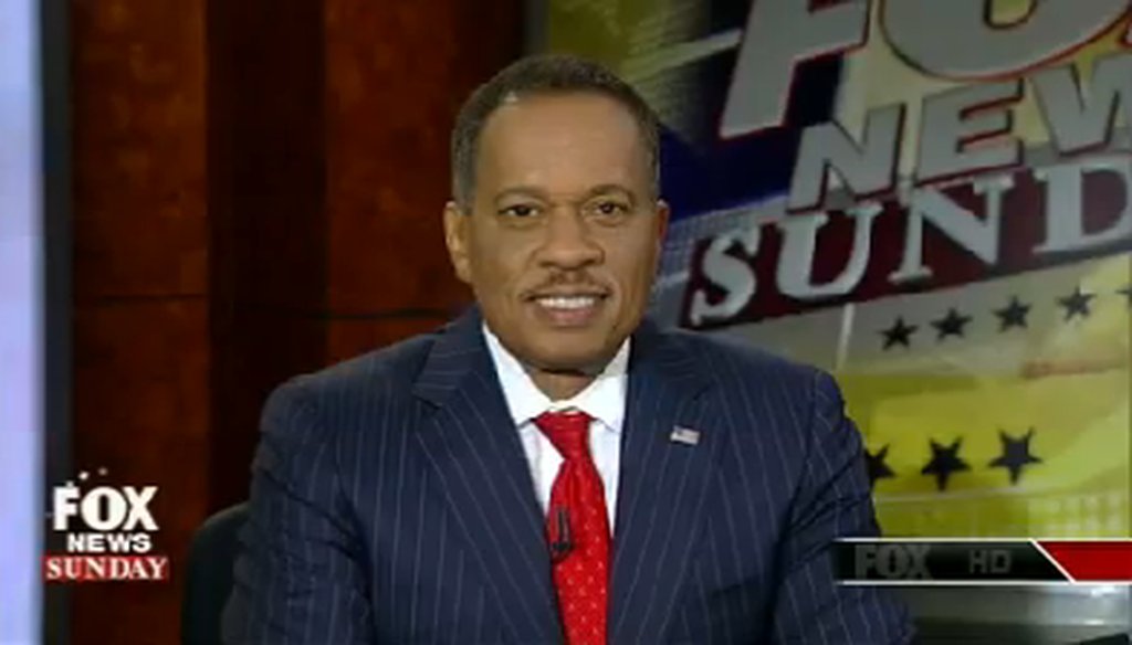 Juan Williams was a pundit on "Fox News Sunday" on Aug. 3, 2014.