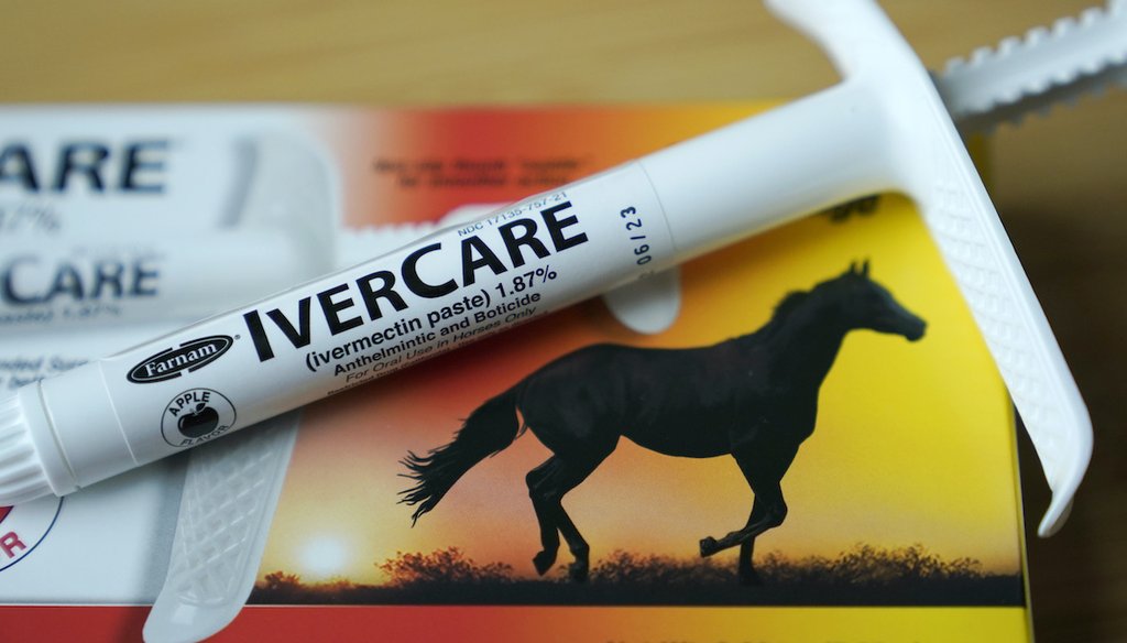 A syringe of ivermectin has many advocates who see it as an over-the-counter alternative for preventing or treating COVID-19, but they tend to ignore contrary evidence or tout flawed research. (AP)