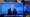 Republican presidential candidate Donald Trump is viewed on multiple televisions inside the spin room at the GOP presidential debate in Boulder, Colo., on Oct. 28, 2015. (Jeremy Papasso/Daily Camera via AP)