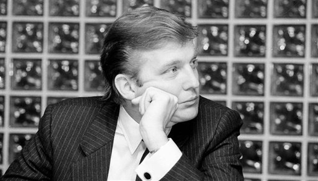 Donald Trump, real estate mogul and New Jersey Generals owner, is pictured in New York, Aug. 1, 1984. (AP)