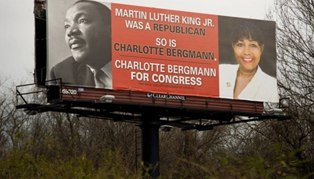 PolitiFact Tennessee found flaws in this billboard claim about the Rev. Martin Luther King Jr.