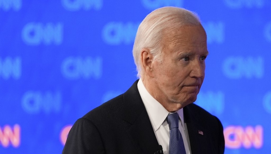 President Joe Biden speaks at a memorial service to honor fallen law enforcement officers at the U.S. Capitol on May 15, 2024. (AP)