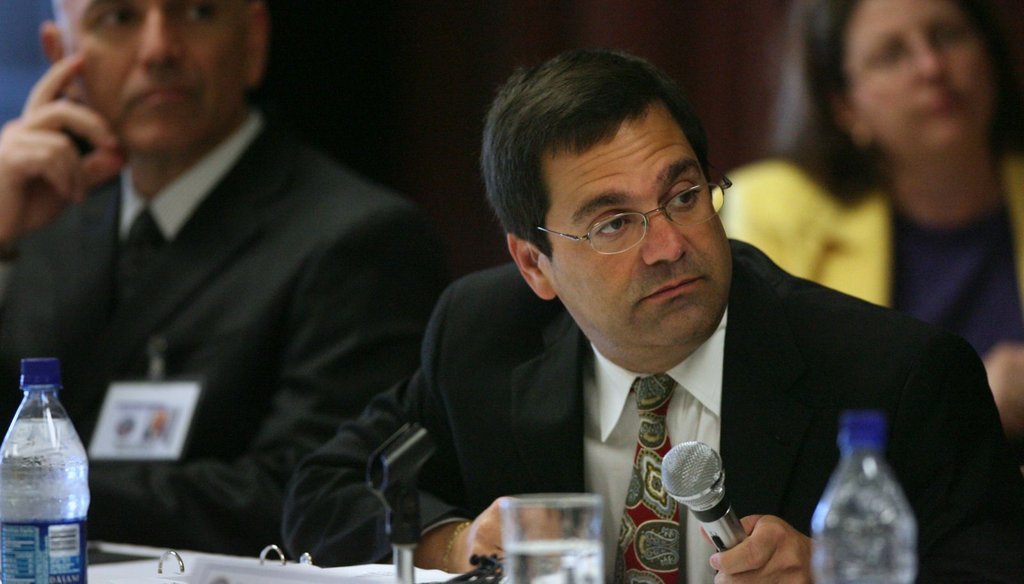 Rep. Gus Bilirakis, R-Fla., in a Veterans Affairs meeting in Tampa. (Tampa Bay Times)