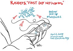 Fact-checking fake news on International Fact-checking Day