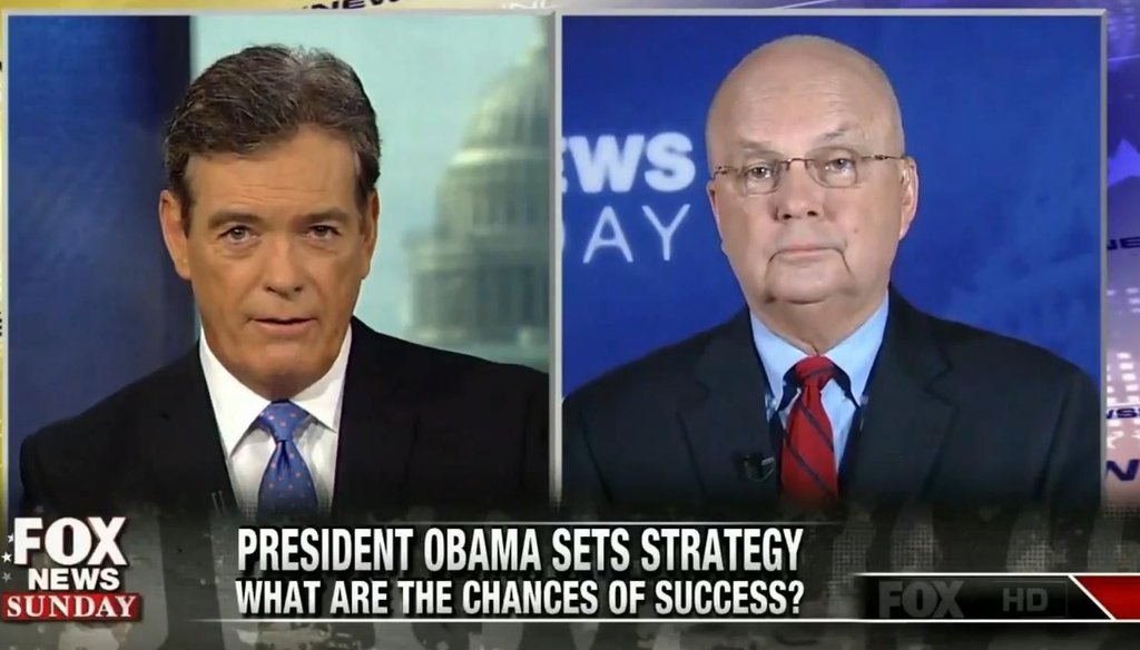 Michael Hayden on "Fox News Sunday" on Sept. 14, 2014.