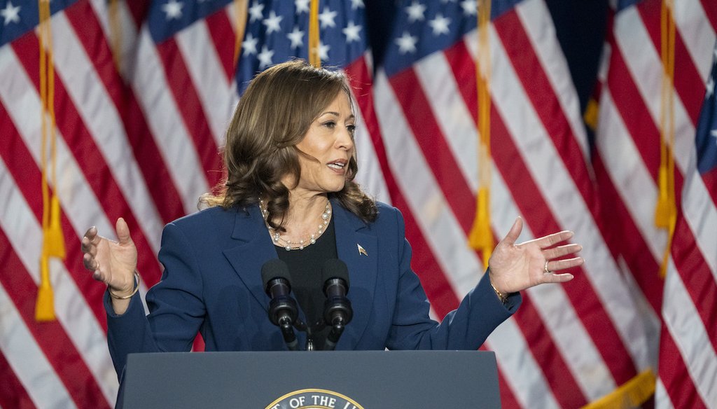 Vice President Kamala Harris campaigns for President as the presumptive Democratic candidate during an event July 23, 2024, in West Allis, Wis. (AP)