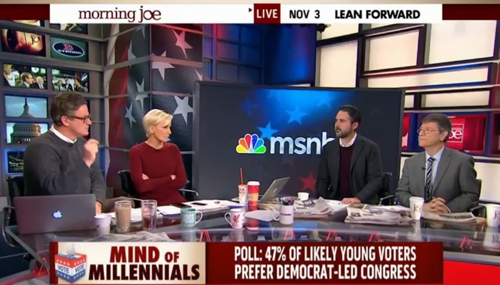 MSNBC "Morning Joe" host Joe Scarborough tussled with guest Jeffrey Sachs about which side spent more money in the 2014 midterms.