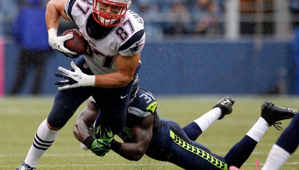 Questions about deflated footballs cloud the New England Patriots match-up with the Seattle Seahawks in the Super Bowl. (AP 2012 file photo)