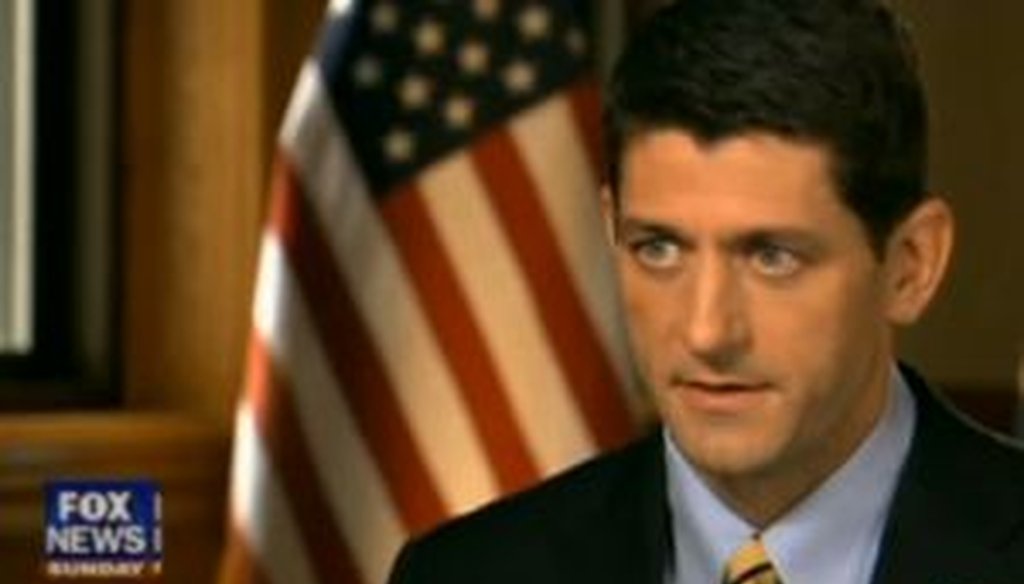 On Fox News Sunday, Republican vice presidential candidate Paul Ryan said that a dozen taxes in President Barack Obama's health care law would hit the middle class. Is that correct?