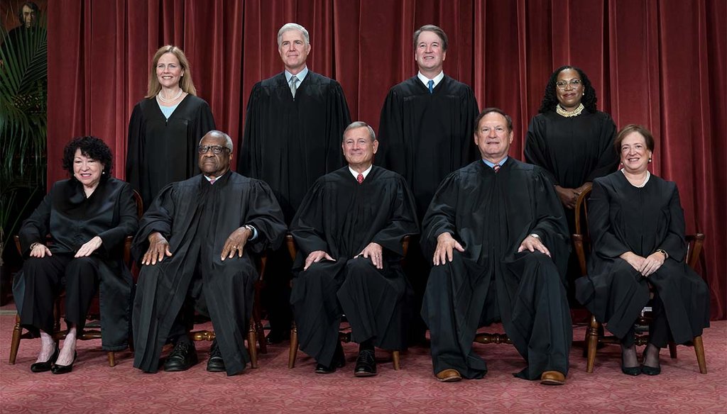 The Supreme Court sits for a portrait Oct. 7, 2022. (AP)