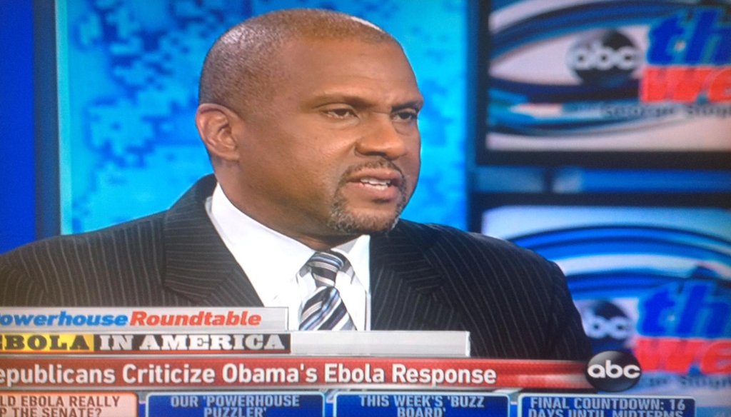 Tavis Smiley on ABC's "This Week" on Oct. 19, 2014.